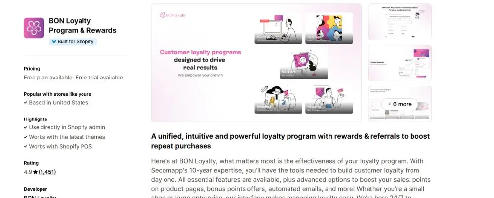 BON Loyalty app 